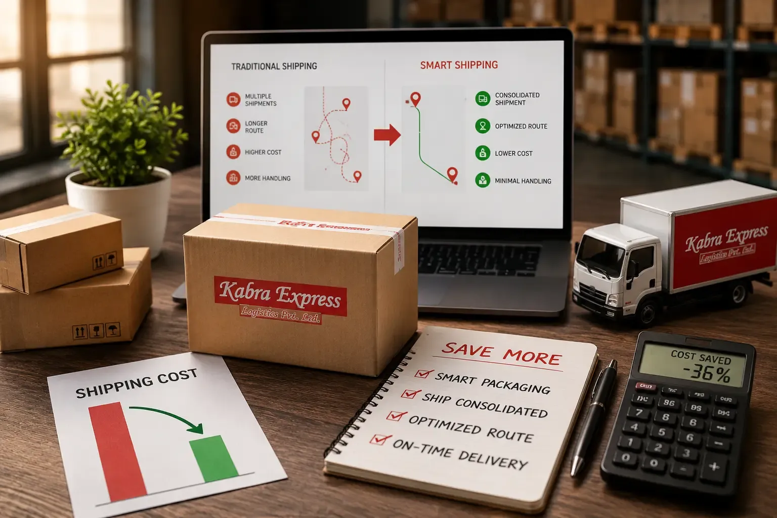 How to reduce shipping costs while using the best parcel service in India — Kabra Express Logistics